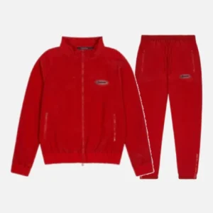 Red Ripstop Trapstar Hyperdrive tracksuit