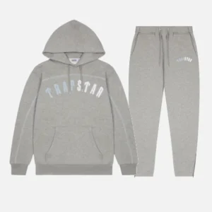 Trapstar Arch Ice Grey Hooded Tracksuit