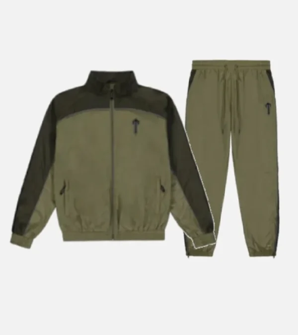 Olive-grey Trapstar Irongate T Shellsuit