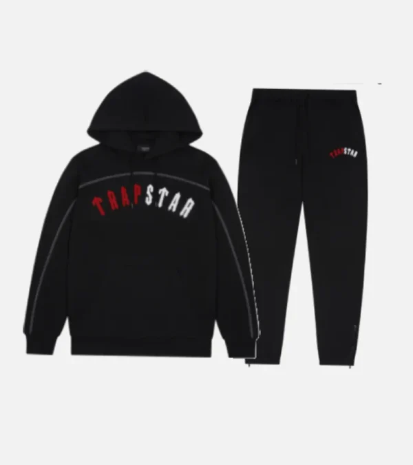 Trapstar Irongate Arch Black Hoodie