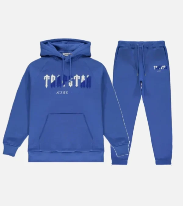 Trapstar Chenille Decoded Blue-White