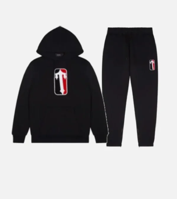 Trapstar League Black Chenille Hoodie