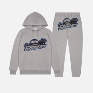 Grey Trapstar Shooters hooded tracksuit